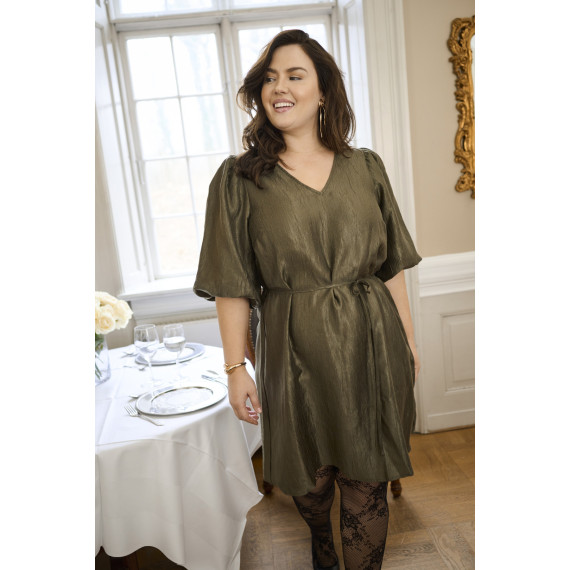 Kaffe Crizza Dress Ivy Green