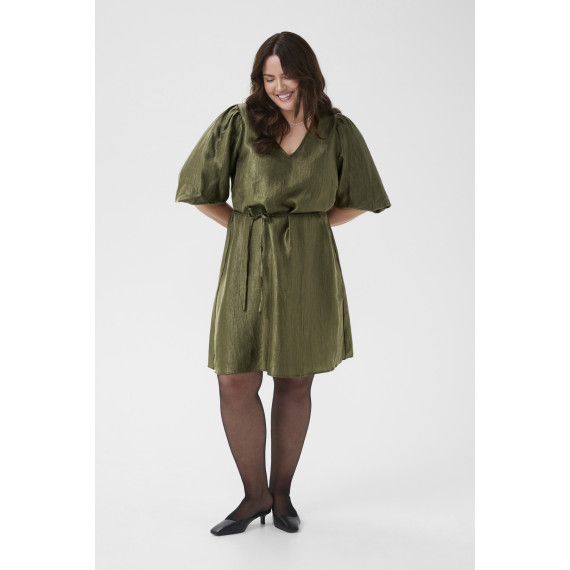 Kaffe Crizza Dress Ivy Green