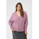 Kaffe Cluma Knit Cardigan Tulipwood Mel