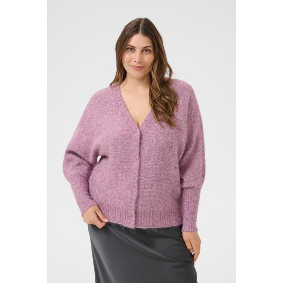 Kaffe Cluma Knit Cardigan Tulipwood Mel