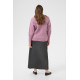 Kaffe Cluma Knit Cardigan Tulipwood Mel