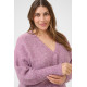 Kaffe Cluma Knit Cardigan Tulipwood Mel