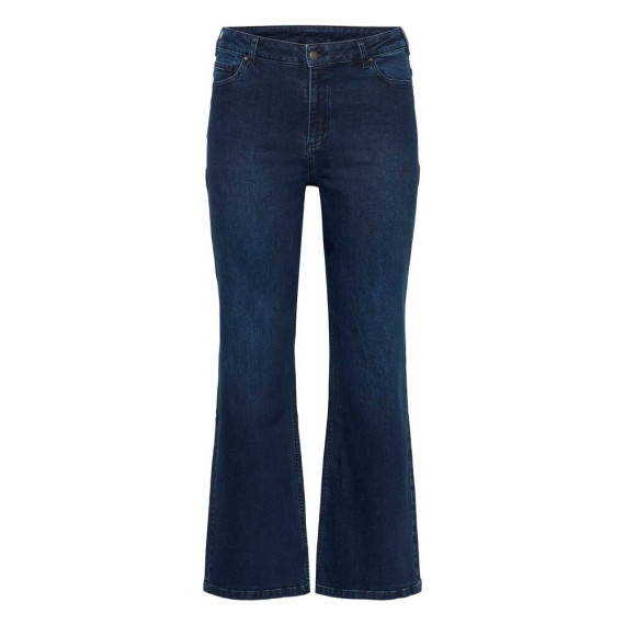 Kaffe Cflora Flared Long Jeans D.Blue Denim