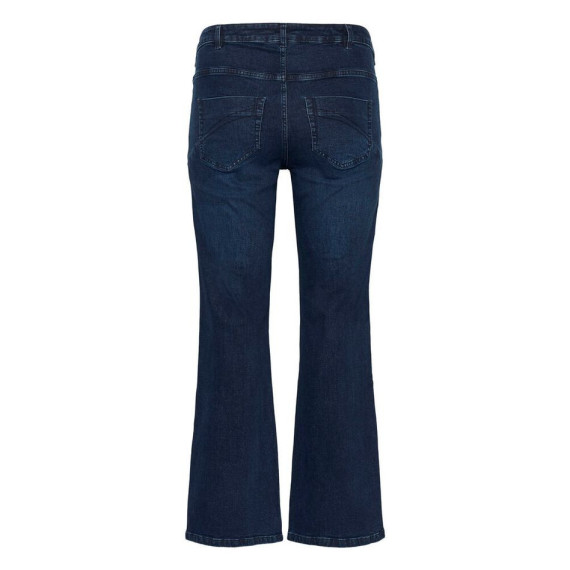 Kaffe Cflora Flared Long Jeans D.Blue Denim