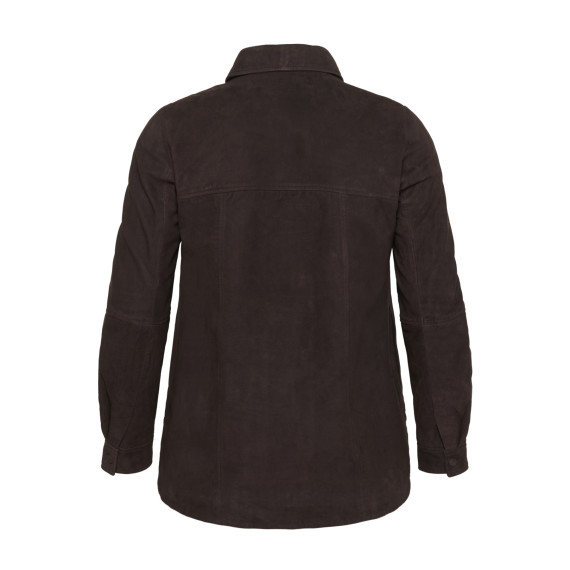 Kaffe Cmachel Suede Jacket Brown