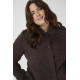 Kaffe Cmachel Suede Jacket Brown