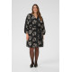 Kaffe Ckimmie Dress Black/Chalk