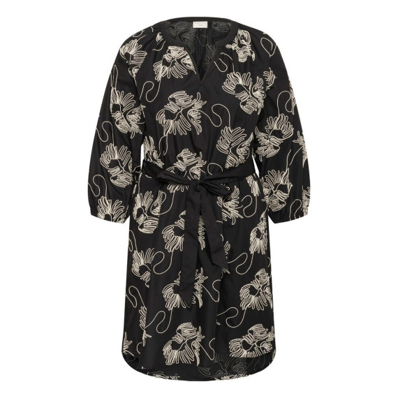 Kaffe Ckimmie Dress Black/Chalk