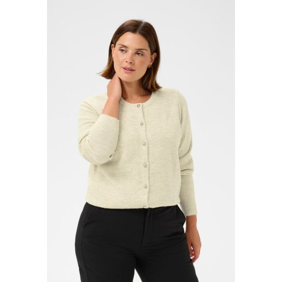 Kaffe Cniela Cardigan Feather Grey Melange