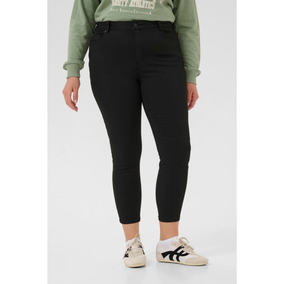 Kaffe Cdina Slim Cropped Jeans Black