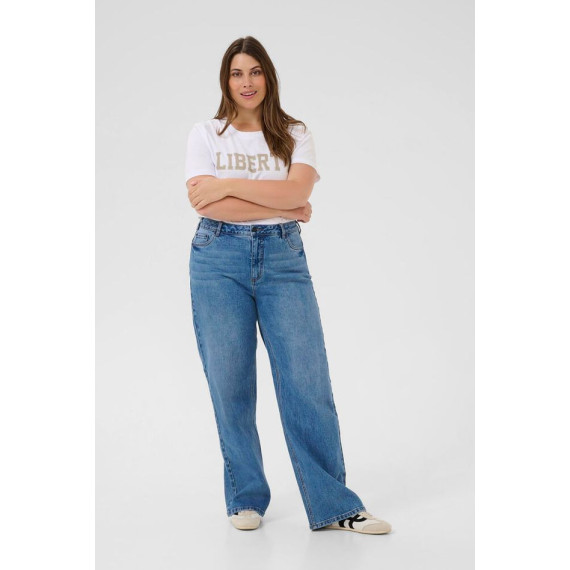 Kaffe Cleoana Wide Long Jeans