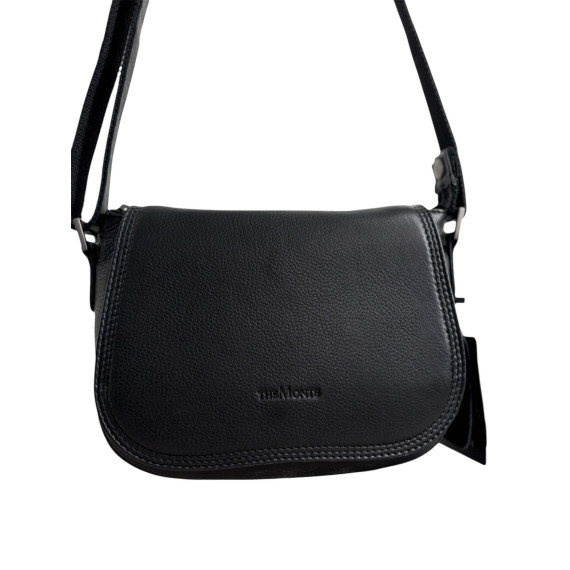 The Monte Black Flapbag S