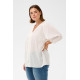 Kaffe Cgabby Blouse Chalk