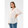 Kaffe Cgabby Blouse Chalk