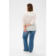 Kaffe Cgabby Blouse Chalk