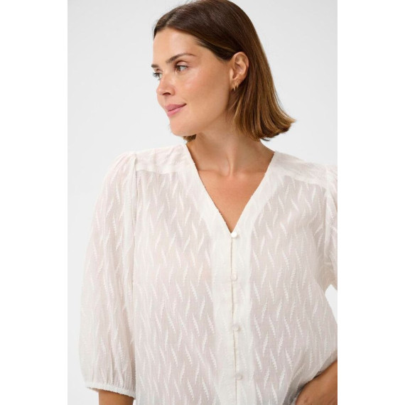 Kaffe Cgabby Blouse Chalk