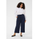 Kaffe Cpheolo Cropped Pants Midnight Marine