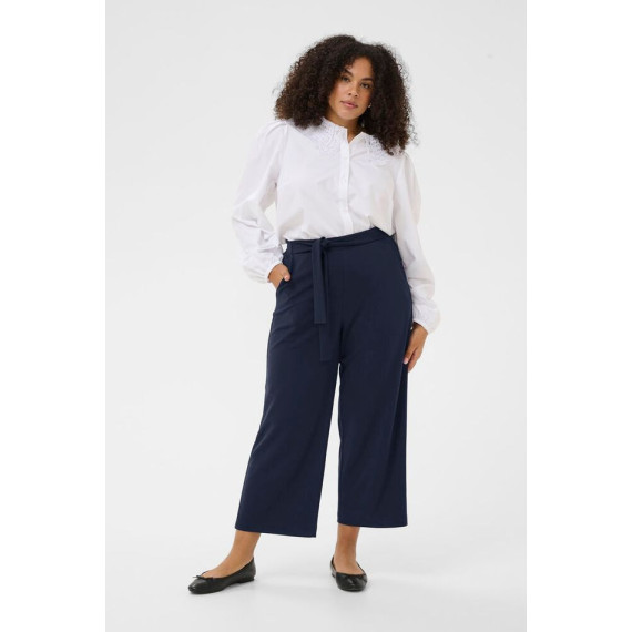 Kaffe Cpheolo Cropped Pants Midnight Marine