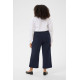 Kaffe Cpheolo Cropped Pants Midnight Marine
