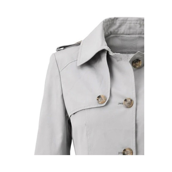 W / D Kimi Trenchcoat Stone