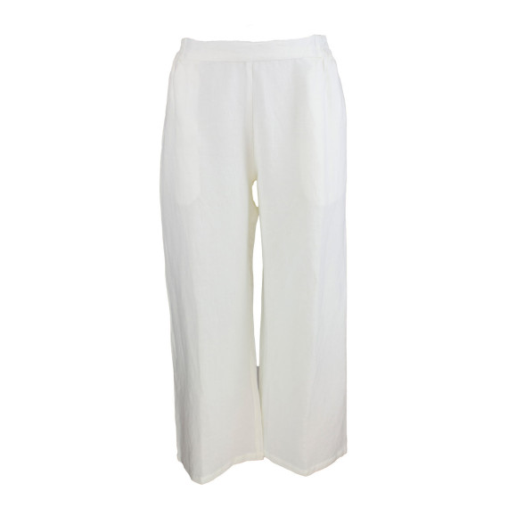 Bohème Pants Straight Off White