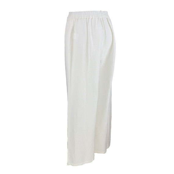 Bohème Pants Straight Off White