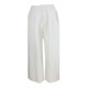 Bohème Pants Straight Off White