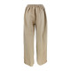 Bohème Pants Straight Sand