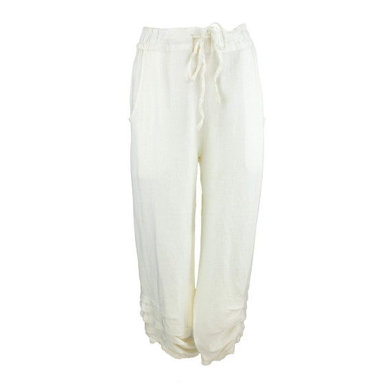 Bohème Pant Pleats OffWhite