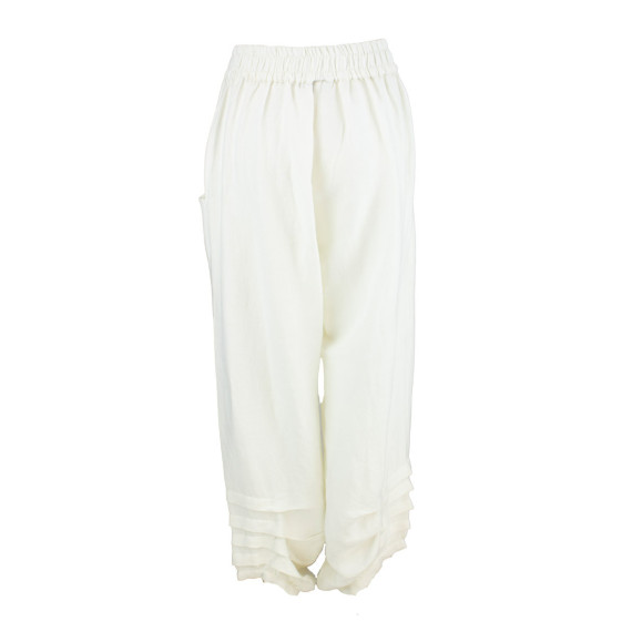 Bohème Pant Pleats OffWhite
