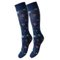 Trasparenze Platino Knee Zaffiro