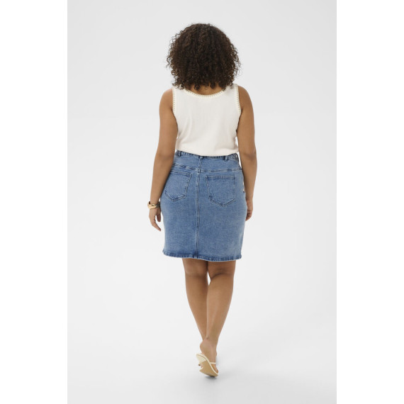 Kaffe Ccarina Tank Top Chalk