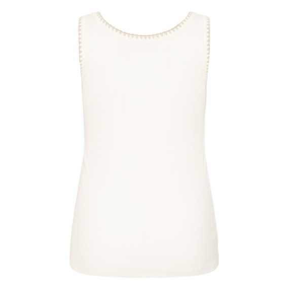 Kaffe Ccarina Tank Top Chalk