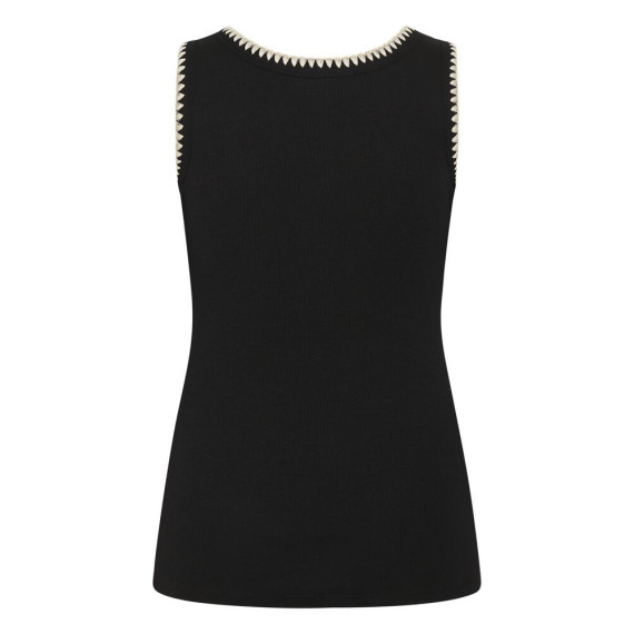 Kaffe Ccarina Tank Top Black