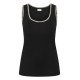 Kaffe Ccarina Tank Top Black