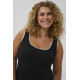 Kaffe Ccarina Tank Top Black