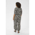 Kaffe Cberry Pants Black / Chalk Paisley