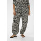 Kaffe Cberry Pants Black / Chalk Paisley
