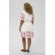 Kaffe Crosa Dress White Rose Border Flower