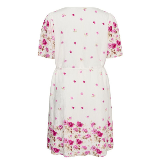 Kaffe Crosa Dress White Rose Border Flower