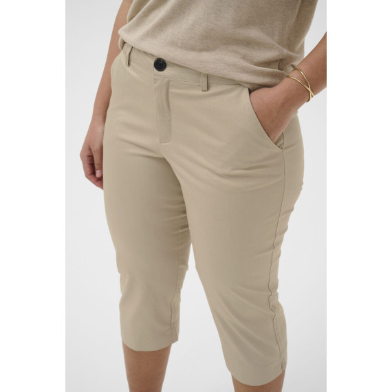 Kaffe Cleana Capri Pants Feather Grey