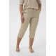 Kaffe Cleana Capri Pants Feather Grey
