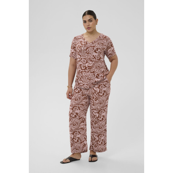 Kaffe Cdala Ami Pants Henna Ballerina Paisley