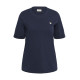 Kaffe Cart Tee Navy - Feather Heart