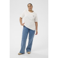 Kaffe Cart Tee White
