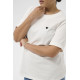 Kaffe Cart Tee White