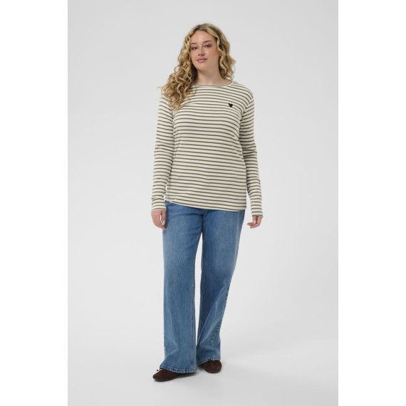 Kaffe Clia T-Shirt Chalk/Aloe