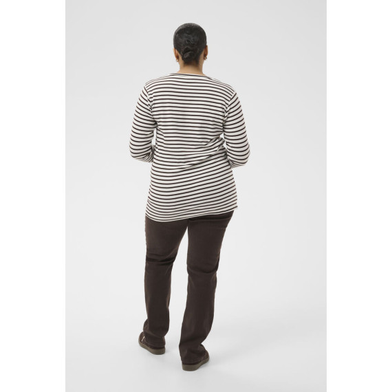 Kaffe Clia T-Shirt Chalk/Brown