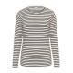 Kaffe Clia T-Shirt Chalk/Brown