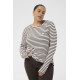 Kaffe Clia T-Shirt Chalk/Brown